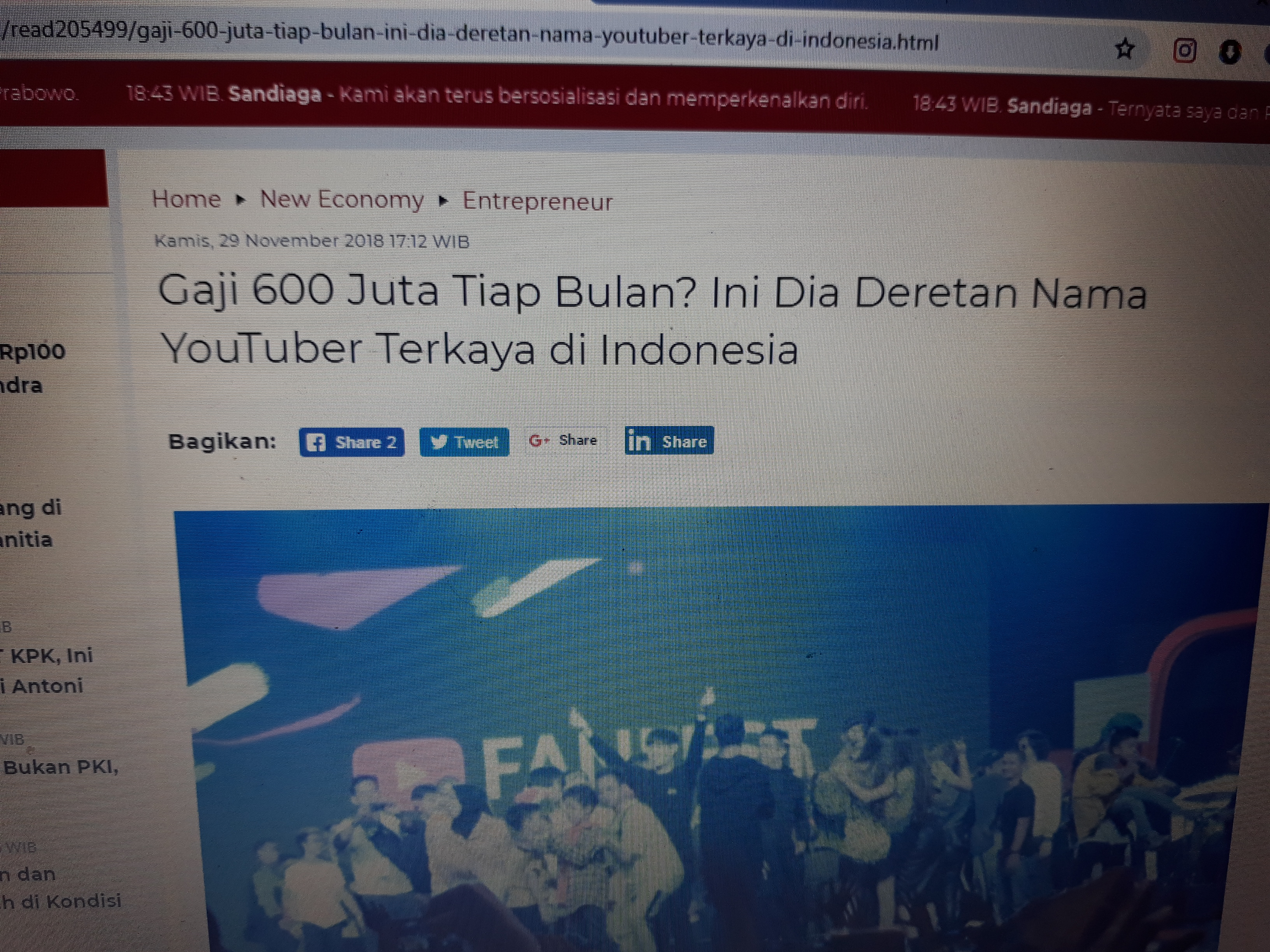 Wow Penghasilan Youtuber Indonesia Bisa capai 600 juta Setiap Bulan