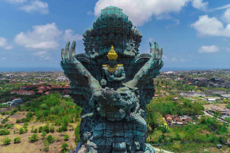 Wisata Budaya GWK Bali Bukti Kemegahan Patung Tertinggi ke-2 di Dunia
