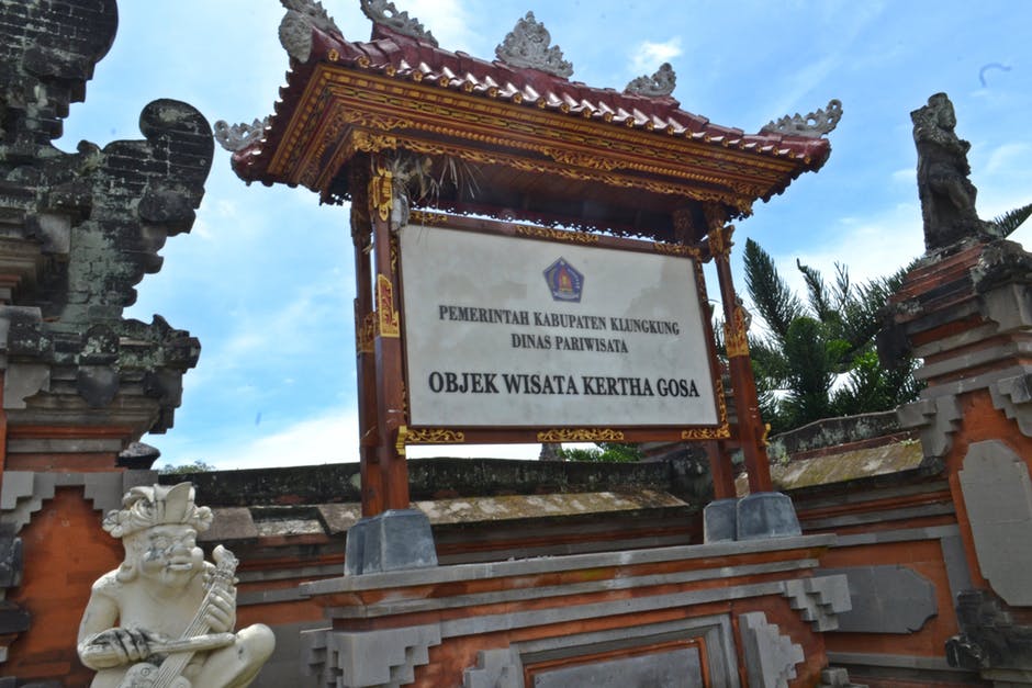 Objek Wisata Kertha Gosa di Klungkung Bali untuk Mengingatkan Sejarah
