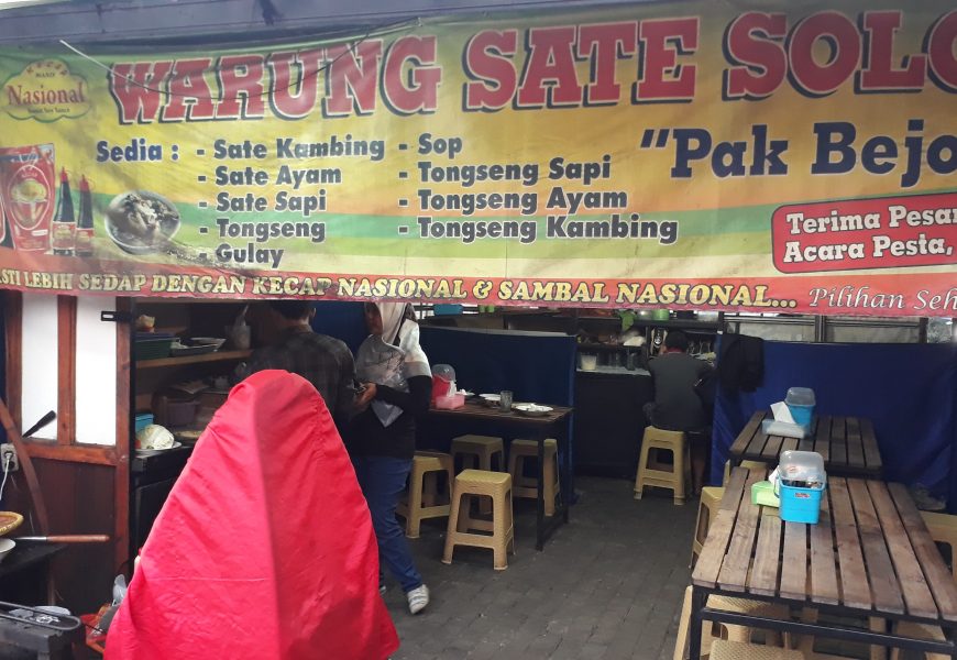 Sate Kambing Solo Pak Bejo di Taman Sentosa Cikarang Dijamin Puas