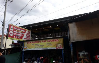 Sop Buntut Pak Sugeng HOS Cokroaminoto Yogyakarta Patut Anda Coba