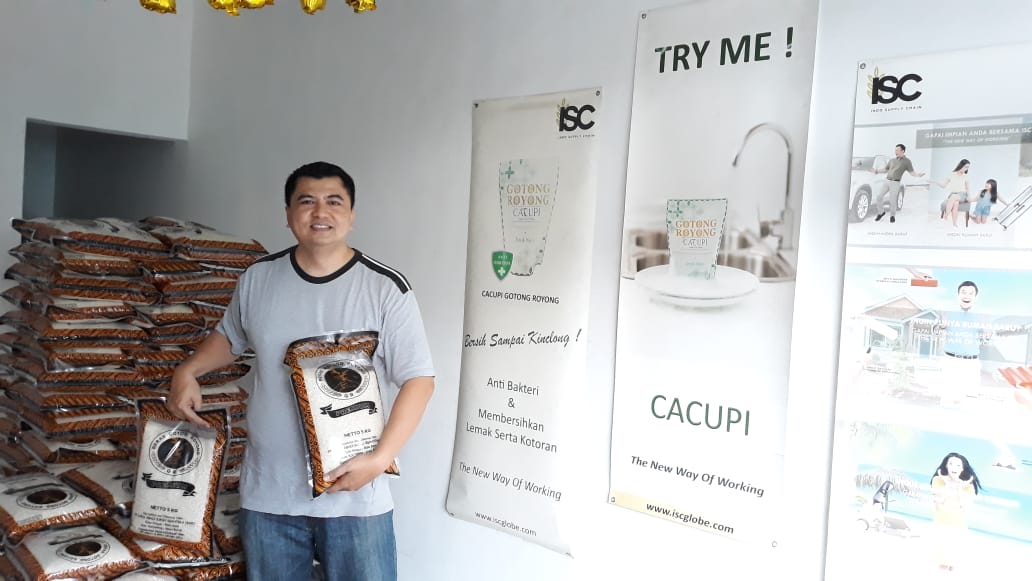 Bisnis Sampingan Beras Online Merk Gotong Royong PT ISC di Bandung