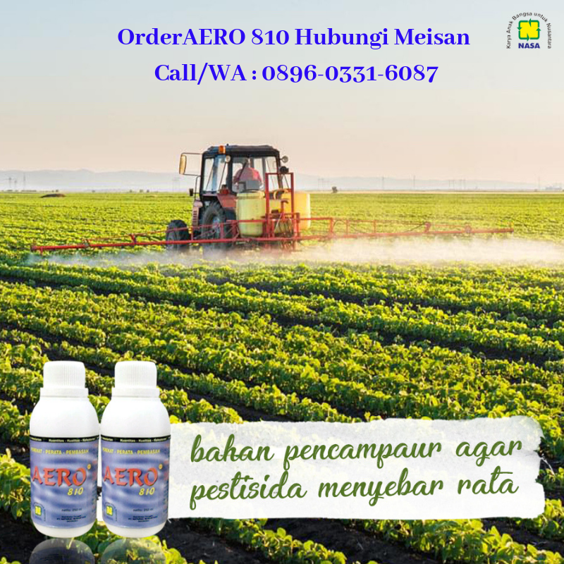 Meningkatkan Efektifitas Pemakaian Pestisida & Pupuk Cair dengan AERO