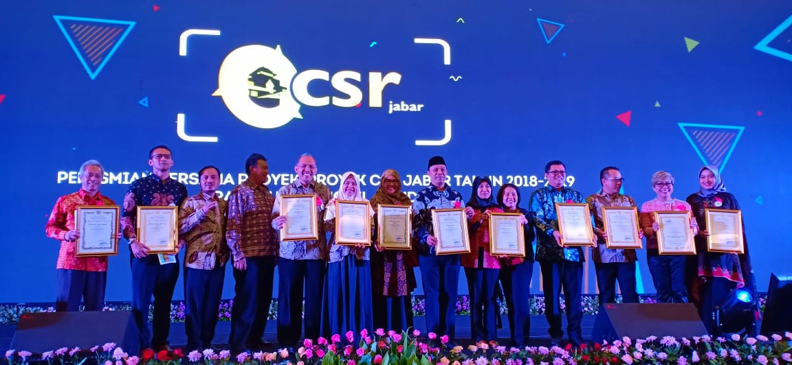 Penghargaan Mitra CSR Jabar Bagi Jababeka Bersama 124 Mitra Industri