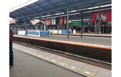 Stasiun Kereta Manggarai Masih Berbenah Menjadi lebih Aman & Nyaman